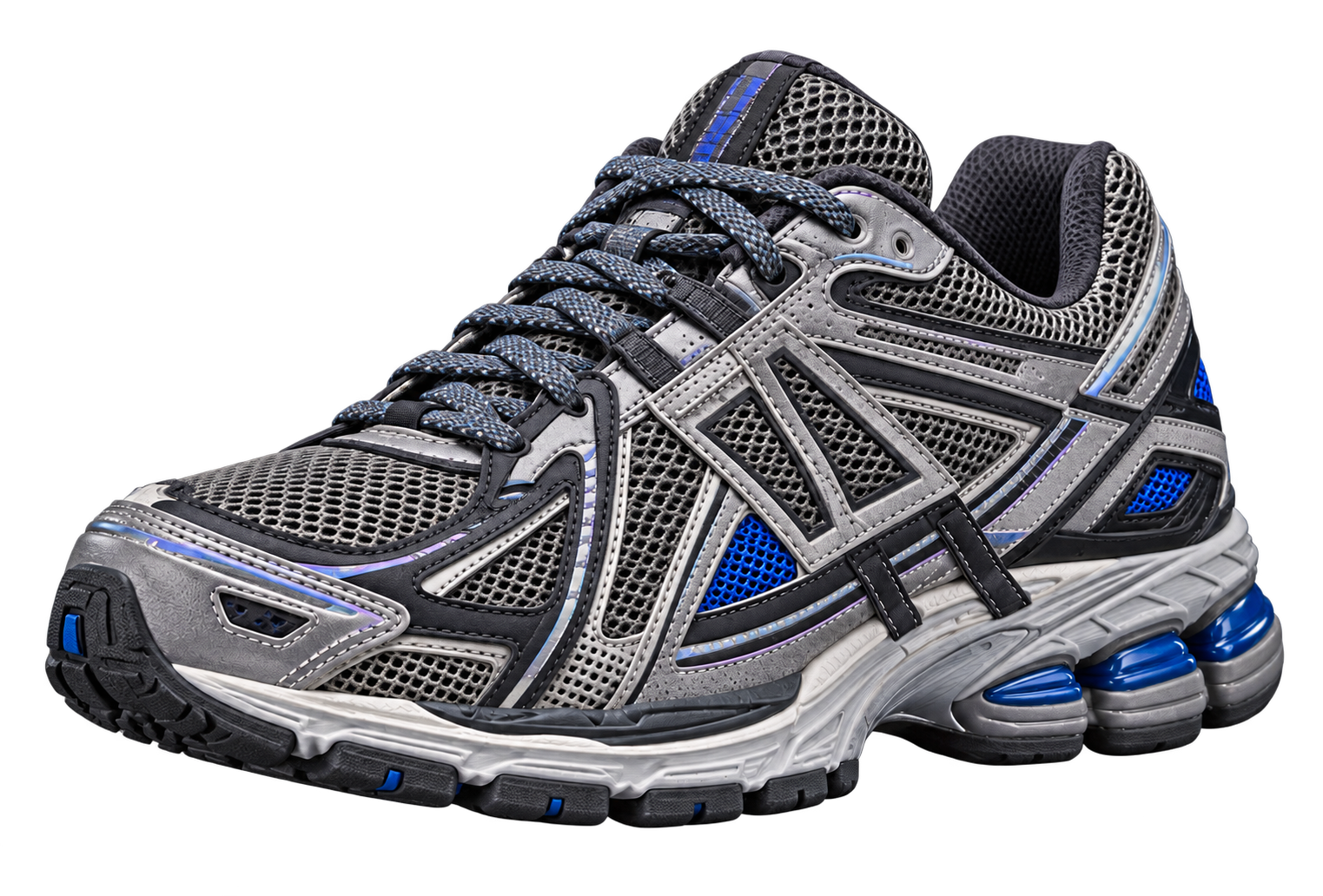 The same black carbon racing shoe photographed by a marketplace